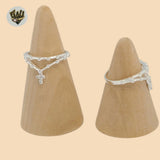 (2-5022-2) 925 Sterling Silver - Rosary Ring.
