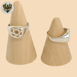 (2-5032-1) Anillo Estrella de David en Plata de Ley 925
