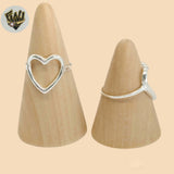 (2-5018-2) 925 Sterling Silver - Heart Ring