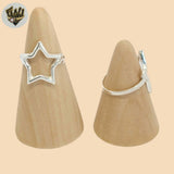(2-5018-1) 925 Sterling Silver - Star Ring