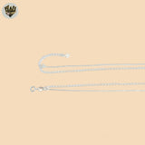 (2-66008) 925 Sterling Silver - Charms Layering Necklace - 16"