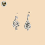 (2-1549) 925 Sterling Silver - Tree Pendants.
