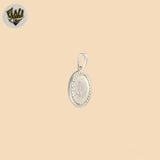 (2-1642) 925 Sterling Silver - Coin Pendants.