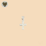 (2-1159-1) 925 Sterling Silver - Small Cross Pendants.
