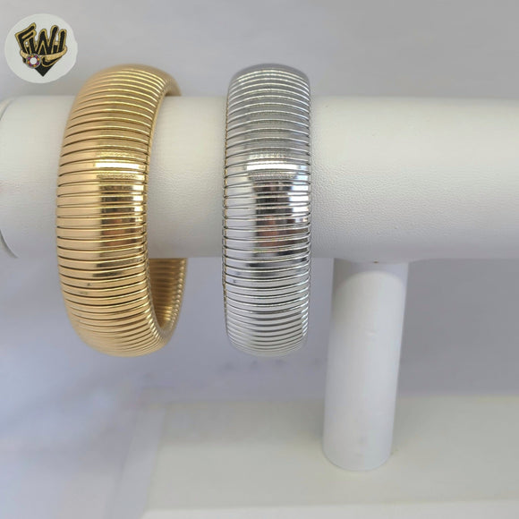 (MBRA-36) Stainless Steel - 20mm Chunky Omega Chain Bracelet.