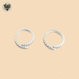 (2-5053-2) 925 Sterling Silver - Adjustable Croissant Ring.