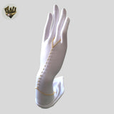 (1-0552) Gold Laminate - Pearl Hand Chain Bracelet- BGF