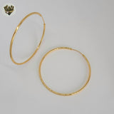 (1-2875) Gold Laminate - Plain Huggies - BGO