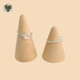 (2-5017-2) 925 Sterling Silver - Zircon Ring