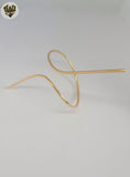 (1-4085) Gold Laminate - 2.5mm Plain Arm Cuff  - BGF