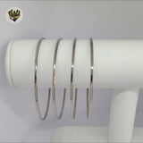 (4-5005) Stainless Steel - 2mm Plain Bangle.