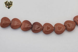 (MBEAD-132) Cuentas de Venturina Gota de 10 mm
