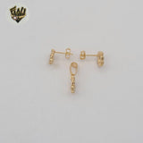 (1-6463) Gold Laminate - Zircon Round Set - BGF