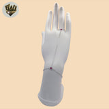 (2-0331-2) 925 Sterling Silver - 1mm Hand Chain Bracelet.