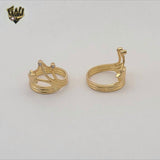 (1-3091-2) Gold Laminate - Star Tiara Ring - BGF