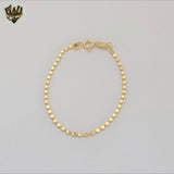 (1-0490) Laminado de oro - Brazalete alternativo de 3 mm - BGF