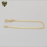 (1-0490) Laminado de oro - Brazalete alternativo de 3 mm - BGF