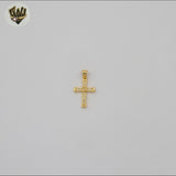 (1-2258-4) Gold Laminate - Small Zircon Cross - BGO