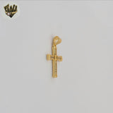 (1-2258-4) Gold Laminate - Small Zircon Cross - BGO