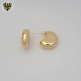 (1-2938-4) Gold Laminate - Chunky Pac man Hoops - BGF