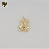 (1-2465-2) Gold Laminate - Teddy Bear Pendants - BGF
