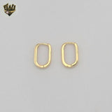 (1-2978-7)Gold Laminate - Plain Elongated Huggies - BGF
