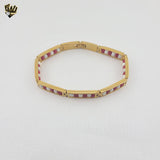 (4-4059) Stainless Steel - 8mm Chango Bracelet - 8"