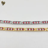 (4-4059) Stainless Steel - 8mm Chango Bracelet - 8"