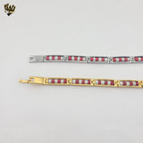 (4-4059) Stainless Steel - 8mm Chango Bracelet - 8"