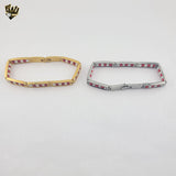 (4-4059) Stainless Steel - 8mm Chango Bracelet - 8"