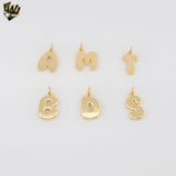 (1-2483-1) Laminado Oro - Colgantes Letras - BGF