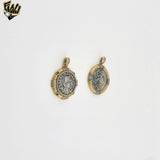 (1-2476-2) Gold Laminate - Vintage Greek Pendants - BGO