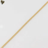 (1-1765) Gold Laminate - 2mm Curb Link Chain - BGF