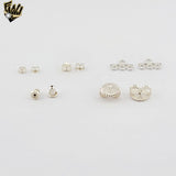 (mfin-117-121) Sterling Silver Findings - Jewelry Making (Dozen)