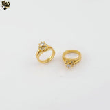 (1-3185-2) Gold Laminate - Wedding Ring - BGO