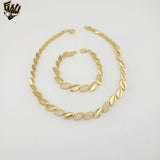 (1-6214) Gold Laminate - Zircon Leaf Set - BGO