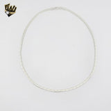(2-66065) 925 Sterling Silver - 3mm Alternative Herringbone Chain.