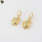 (1-2938-5) Gold Laminate - Cowboy Hat Hoops - BGF