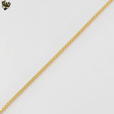 (1-1503-3) Gold Laminate - 1.2mm Box Link Chain - BGF