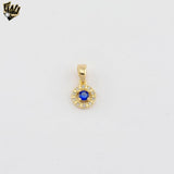(1-6252) Gold Laminate - Blue Zircon Set - BGF