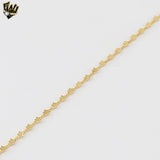(1-0716) Gold Laminate - Multi Stars Bracelet - 7" - BGF