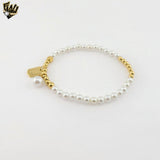 (MBRA-38) Acero inoxidable - Brazalete de cadena Omega gruesa de 12 mm.