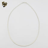 (2-66064) 925 Sterling Silver - 3mm Alternative Herringbone Chain.