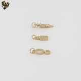 (1-2111-3) Gold Laminate -  Health Care Pendants - BGF
