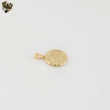 (1-2236-3) Gold Laminate - St. Michael Medal Pendant - BGF