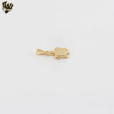 (1-2271-1) Gold Laminate - Turtle Pendant - BGF