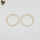 (1-4042) Gold Laminate - 6mm Mixed Three Tones Bangles-BGO (Dozen)