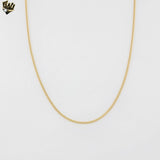 (1-1765) Gold Laminate - 2mm Curb Link Chain - BGF
