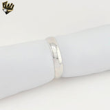 (2-0338) 925 Sterling Silver - 10mm Omega Bracelet - 7"