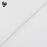 (2-66065) 925 Sterling Silver - 3mm Alternative Herringbone Chain.